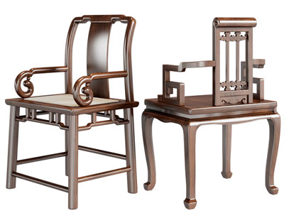 新中式扶手椅子