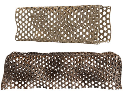 中式编织镂空长凳子