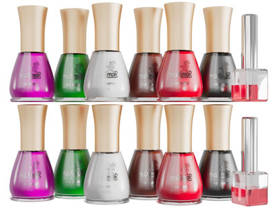 现代指甲油化妆品