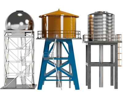 现代工业设备3d模型 现代工业设备