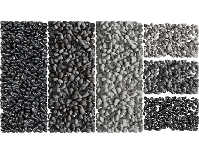 现代园林鹅卵石