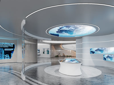 后现代科技展厅展览
