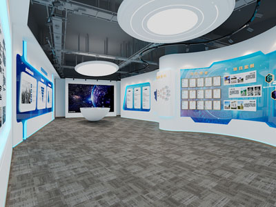 后现代企业产品展厅展览