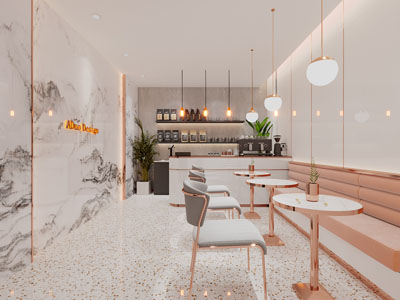 现代轻奢咖啡厅