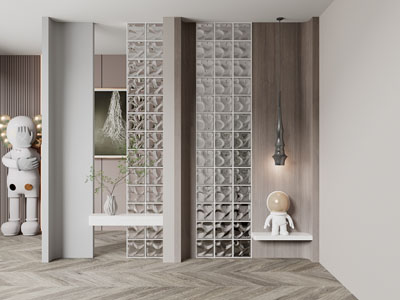 现代轻奢玄关过道门厅