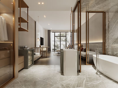 新中式酒店客房