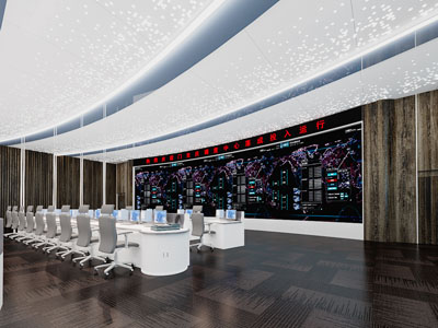 现代监控室指挥中心