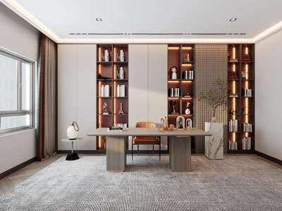 新中式书房