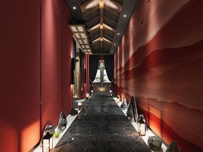 新中式走廊过道