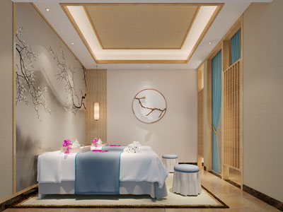 新中式spa美容按摩院