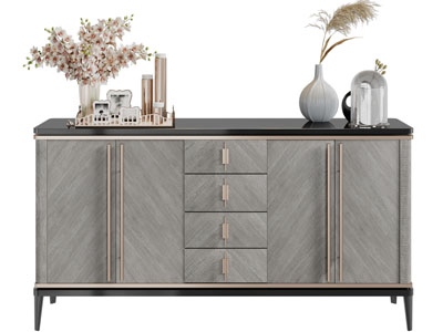 新中式玄关柜、边柜