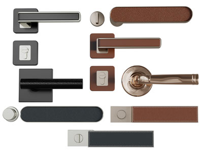 现代金属拉手3d模型 现代金属拉手