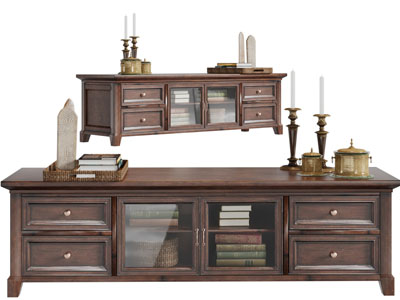 美式实木电视柜