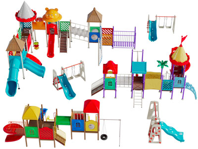 现代儿童滑滑梯游乐设备3d模型 现代儿童滑滑梯游乐设备