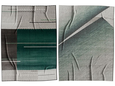 现代长方形地毯3d模型 现代长方形地毯