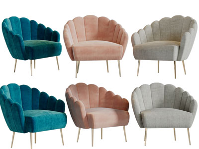 现代轻奢休闲椅子