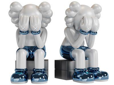 现代kwas公仔摆件