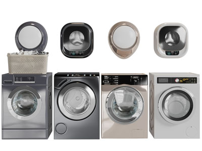 现代壁挂式迷你洗衣机