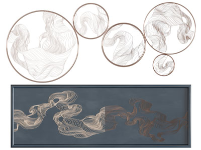 新中式墙饰挂件