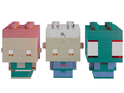 现代儿童乐高积木玩具