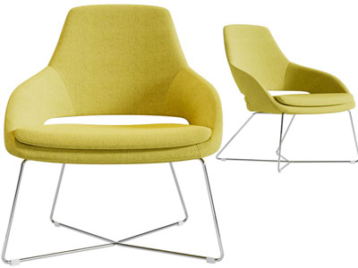 现代轻奢休闲椅子