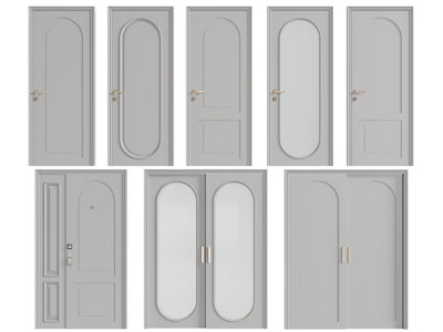 现代平开门、推拉门