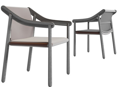 新中式休闲椅子