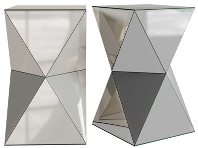 现代边几角几3d模型 现代边几角几