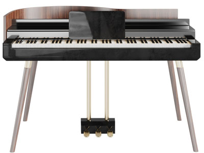 现代电子钢琴3d模型 现代电子钢琴