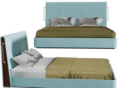 现代双人床