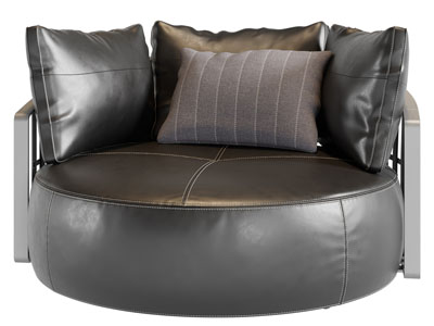 后现代单人沙发3d模型 后现代单人沙发