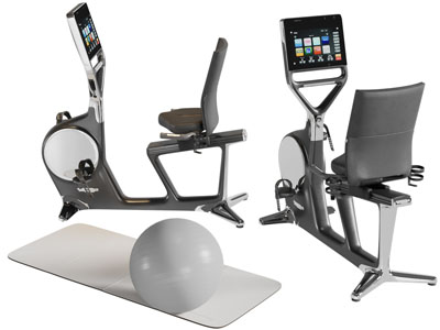 现代椭圆机健身器材3d模型 现代椭圆机健身器材