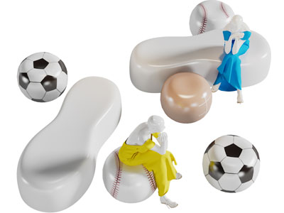 现代公共椅子、凳子