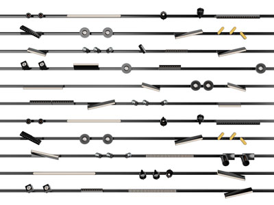 现代筒灯射灯、轨道灯