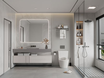 现代卫浴间