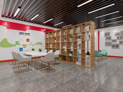 现代办公室3d模型 现代办公室