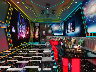 后现代KTV包房