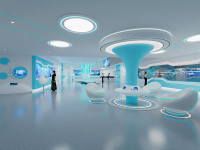 后现代科技展厅展览