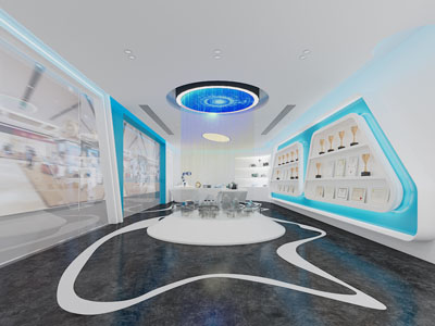 现代企业文化宣传展厅展览