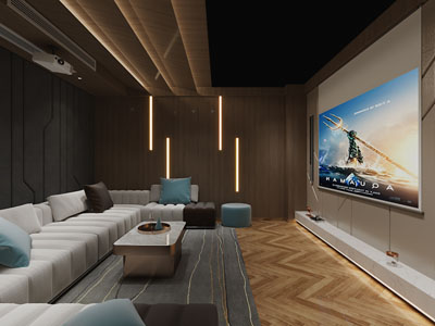 现代影音室、视听室