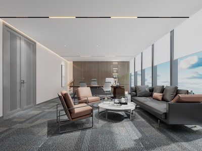 现代董事长经理办公室