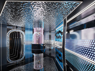 后现代走廊过道