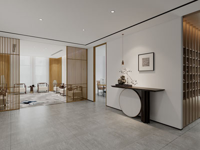 新中式玄关门厅