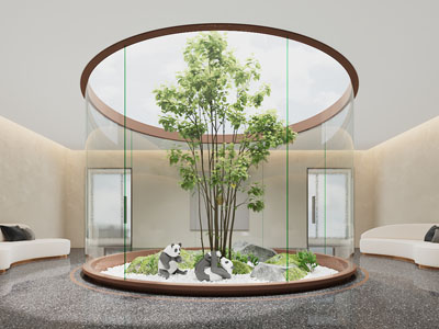 新中式景观园艺小品