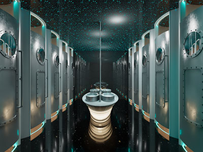 工业loft公共卫生间