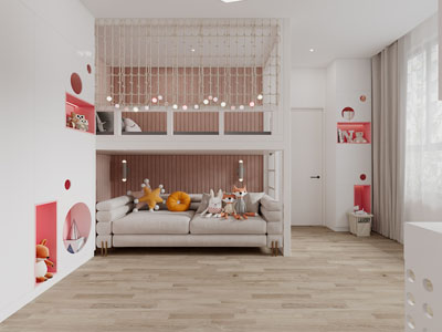 现代卧室儿童房