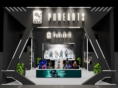 后现代电竞游戏展厅展览