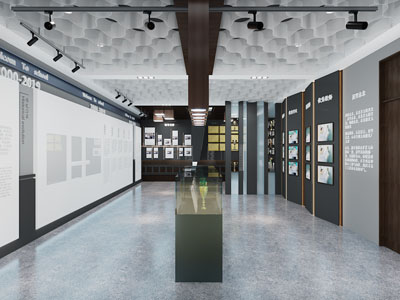 现代企业文化宣传展厅展览