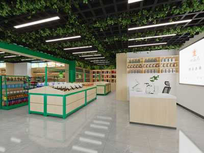 工业loft便利店百货超市