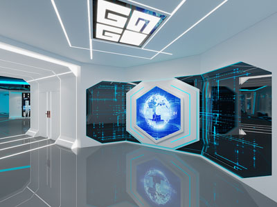 现代智能科技展厅展览